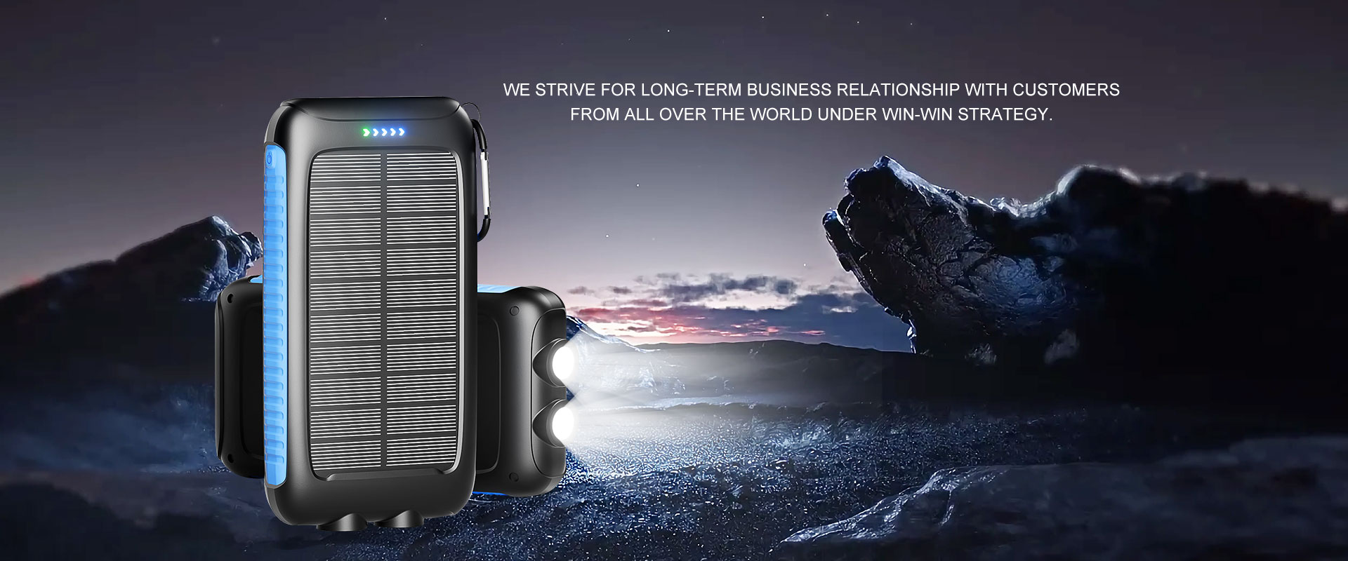 پاور بانک خورشیدی 10000mah چین
